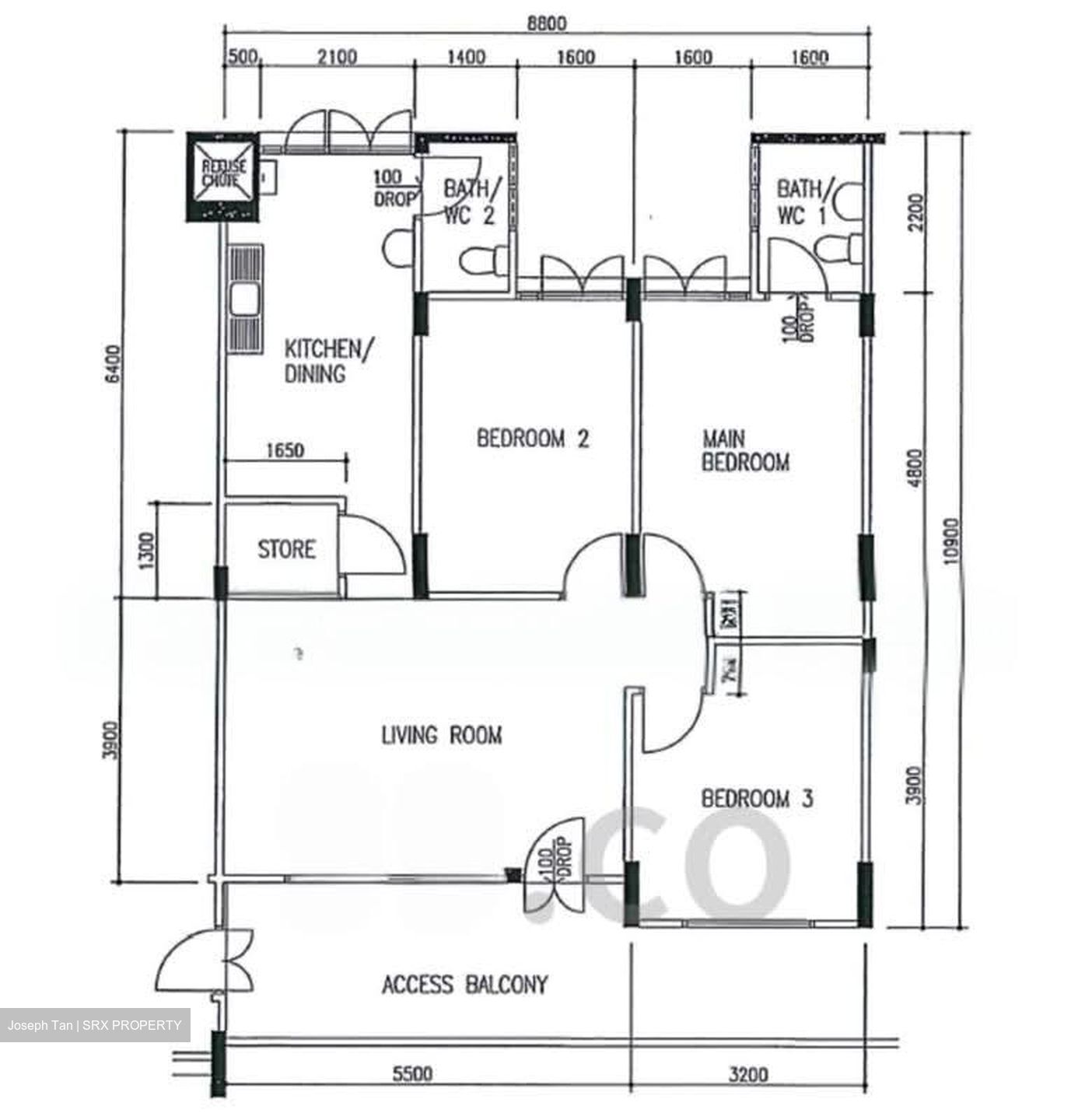 Blk 347 Woodlands Avenue 3 (Woodlands), HDB 4 Rooms #556584811